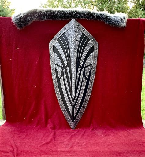 Black Knight Shield Cosplay LARP Display | Etsy