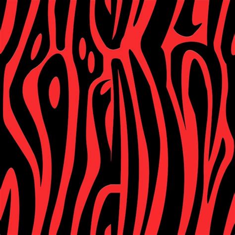 Premium Vector Red Zebra Print Animal Skin Abstraction Background Of