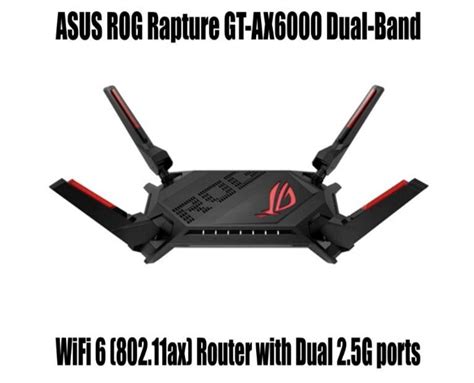 Asus AX-6000, Computers & Tech, Parts & Accessories, Networking on ...