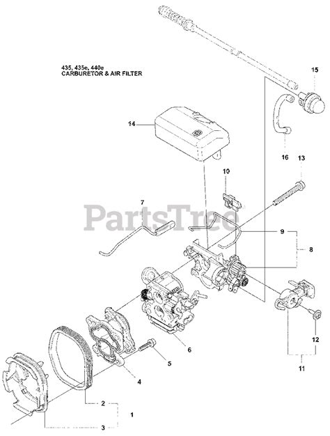 Husqvarna Husqvarna Chainsaw Carb Air Filter Parts