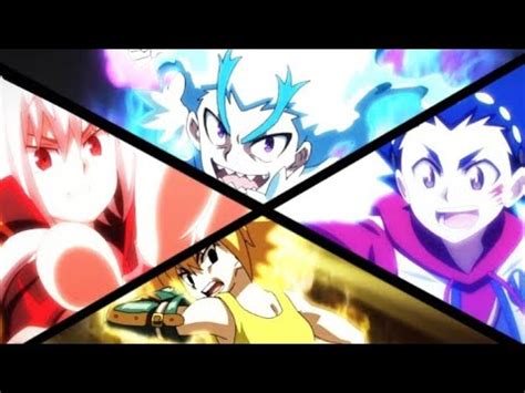 Valt Vs Shu Vs Lui Vs Free Fanmade Beyblade Burst Sparking YouTube