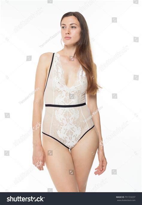 Brunette Sexy Girl Lingerie Body Underwear Stock Photo Shutterstock