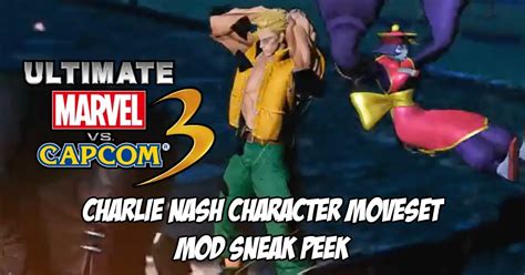 Tabs Shows Off The Charlie Nash Character Mod For Ultimate Marvel Vs