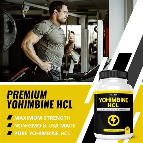 Buy Yohimbine HCL 5mg For Men and Women - Yohimbe Extract - [Extra ...
