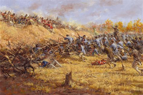 Battle Of Saratoga Painting at PaintingValley.com | Explore collection ...