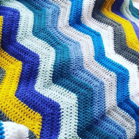 You Can Make This Crochet Zig Zag Pattern With This Free Pattern Zig Zag Crochet Pattern Motif