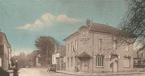 Carte Postale La Poste De Pierre De Bresse En 1932