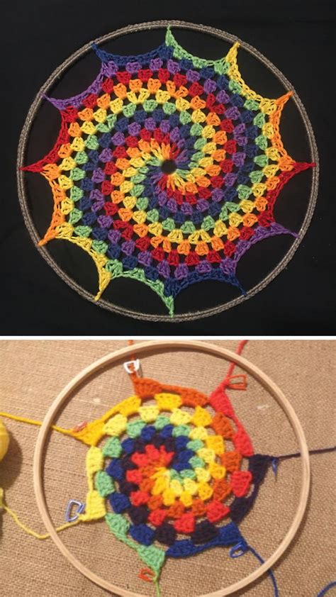 Crochet Dream Catcher Patterns And Tutorials