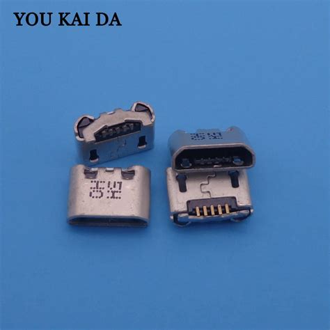 Pcs Lot Micro Mini Usb Jack Connector Female Plug For Oppo A A T