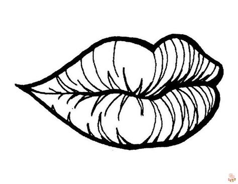 Lips Coloring Pages: Free Printable Pages and Easy DIY Activities