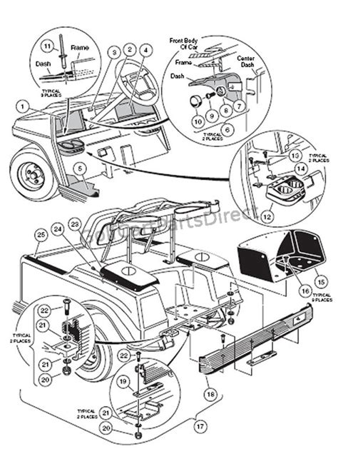 Club Car Ds Parts Diagram