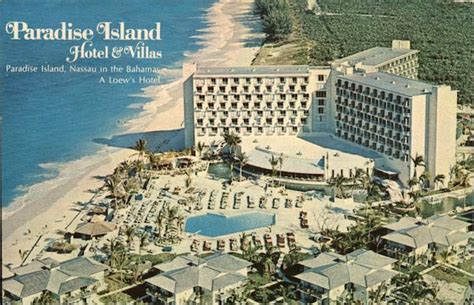 Paradise Island Hotel & Villas Bahamas Caribbean Islands Postcard