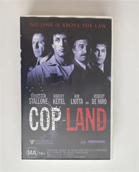 COP LAND VHS Roadshow Video Big Box Ex Rental Tape Stallone 1997 EUR