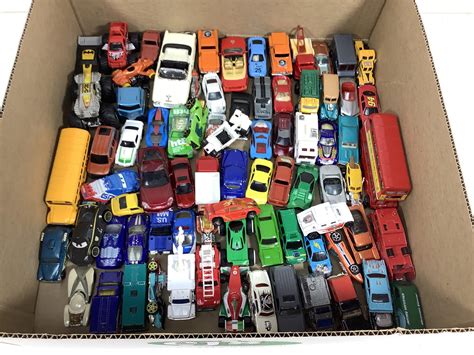 Lot Toy Cars Hot Wheels Mattel Matchbox