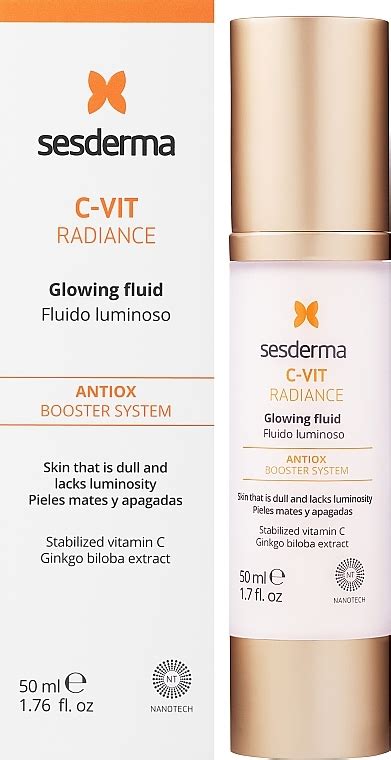 Glowing Fluid SesDerma Laboratories C Vit Radiance Glowing Fluid