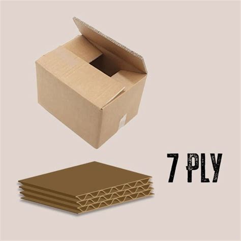 7 Ply Brown Corrugated Packaging Box At Rs 42 Piece 7 Ply Corrugated