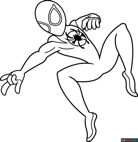 Spiderman Coloring Pages Easy