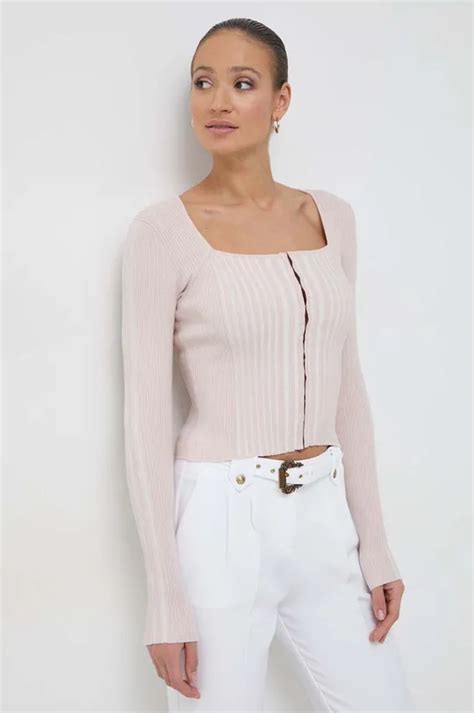 Джемпер Guess женский цвет бежевый лёгкий | ANSWEAR.ua