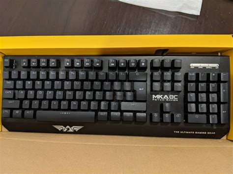 Armaggeddon Mka C Psych Raven Wired Mechanical Gaming Keyboard