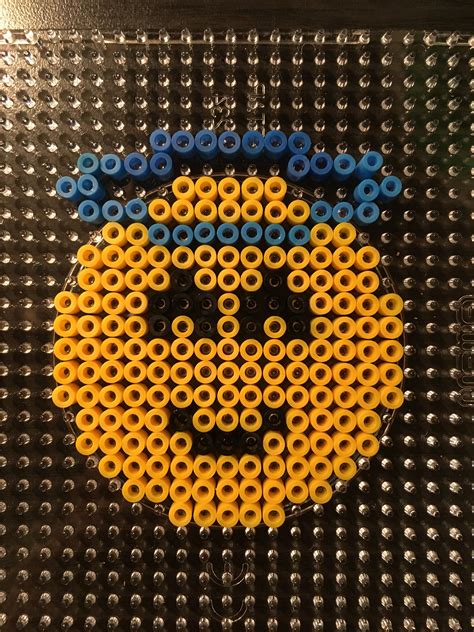 Hama Bead Smiley Angel Perler Bead Patterns Perler Bead Emoji