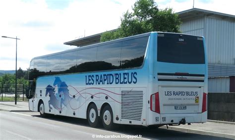 Info Cars Bus Van Hool Tx Altano Rapid Bleus