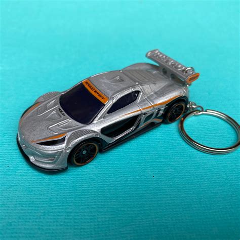 Renault Sport RS Hot Wheels Car Keychain Keyring Supercar Etsy