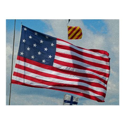 USA 15 Star Flag Postcard | Zazzle