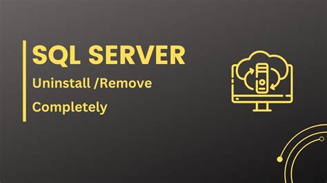 How To Uninstall Remove Microsoft Sql Server In 2022 Youtube