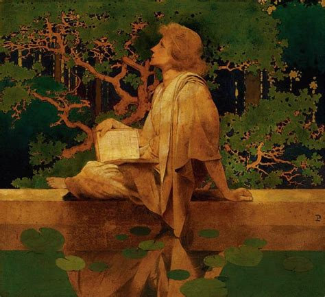 Maxfield Parrish American Painter And Illustrator 1870 1966 Youth