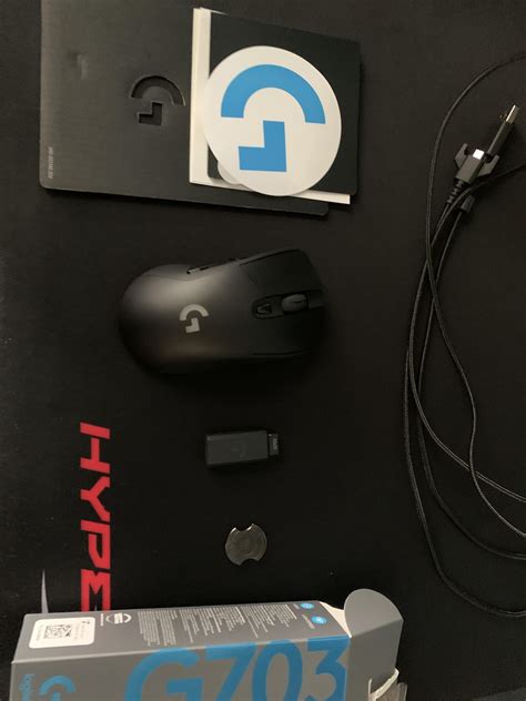 Finally got my G703! Waited for this for a while now... : r/MouseReview