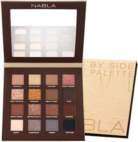 Nabla Side By Side Nude Palette Палетка теней для век купить по лучшей цене в Украине Makeup ua