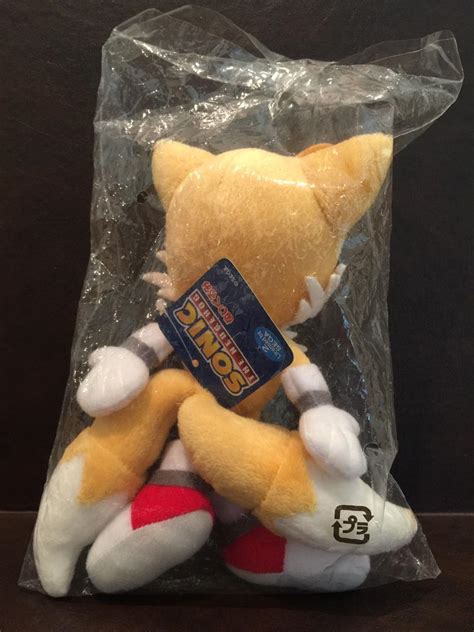 Sonic The Hedgehog Sanei Tails Plush Rare 1884511731