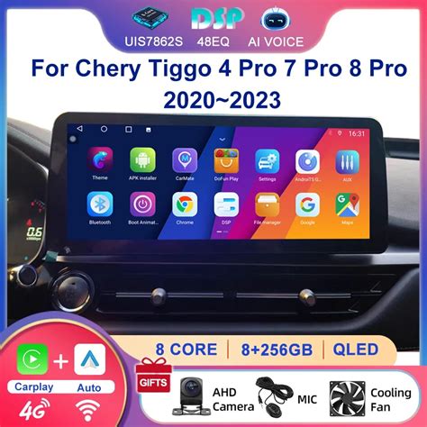 12,3 ''сенсорный экран 8 ядер 4G WIFI стерео плеер Carplay Android Авто ...