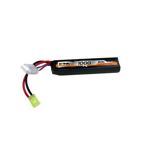 Bonka Airsoft Lipo Akku 1000mAh 3S 11 1V 20C 1 Mini Tam Lipo Modell