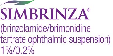 SIMBRINZA Brinzolamide Brimonidine Tartrate Ophthalmic Suspension