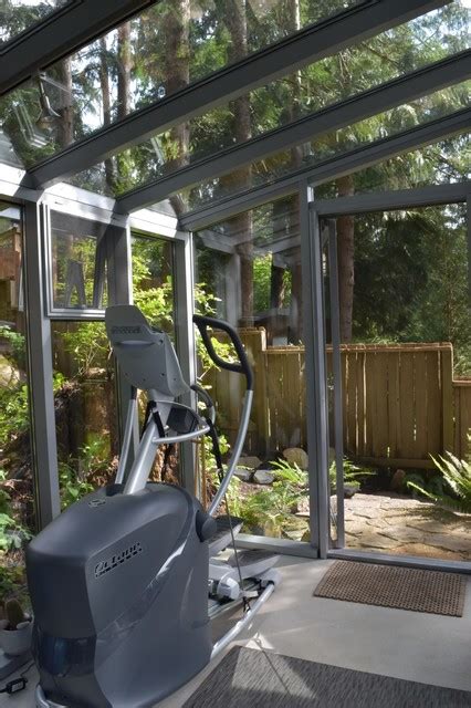 Contemporary Outdoor Gym Modern Home Gym Vancouver By Meridian