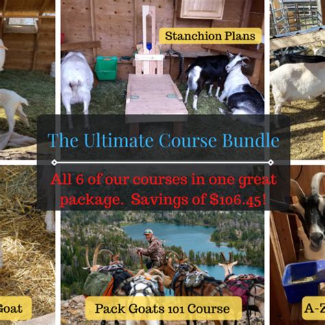 Goat Courses And Information Products