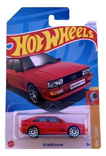 Hot Wheels Audi Quattro Hw Turbo Mattel Nuevo Meses Sin Inter S