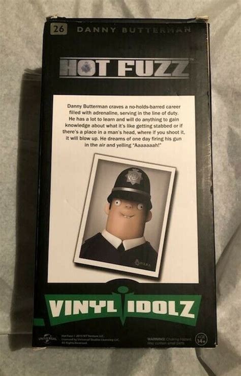 Hot Fuzz Movie Vinyl Idolz Danny Butterman Figure EBay