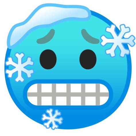 Cold face, Emoji, Funny emoji faces