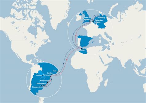 CMA CGM Reshuffles Europe South America Connections Port Technology