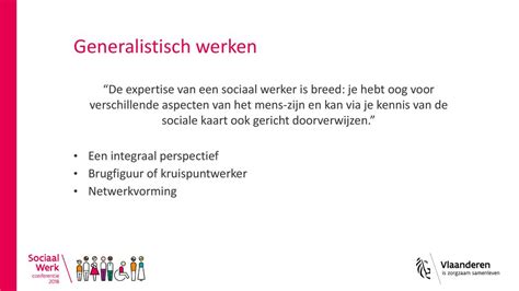 Presentatie De Krachtlijnen Van Sterk Sociaal Werk Voor De Toekomst