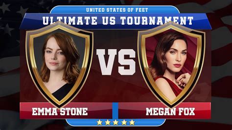 Ultimate Us Tournament Emma Stone Vs Megan Fox Youtube