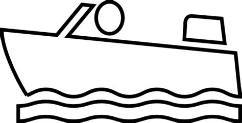 Boat Outline - ClipArt Best