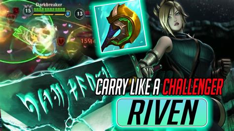 Wild Rift Challenger Riven Giga Chad Gameplay Youtube