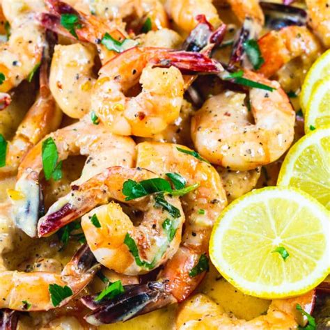 Creamy Lemon Garlic Butter Shrimp Spicy Southern Kitchen