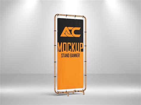 Premium Psd X Stand Banner Mockup