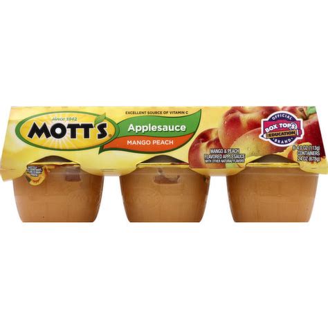 Motts Applesauce Mango Peach Smart And Final