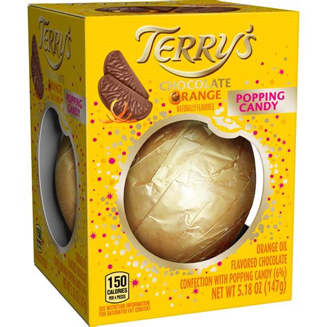 Terry's Milk Chocolate Orange Ball with Popping Candy | World Wide ...