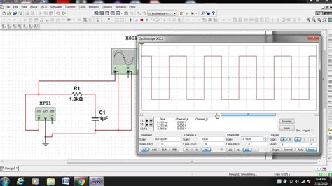 LOW PASS R C CIRCUIT SQAURE WAVE INPUT MULTISIM YouTube